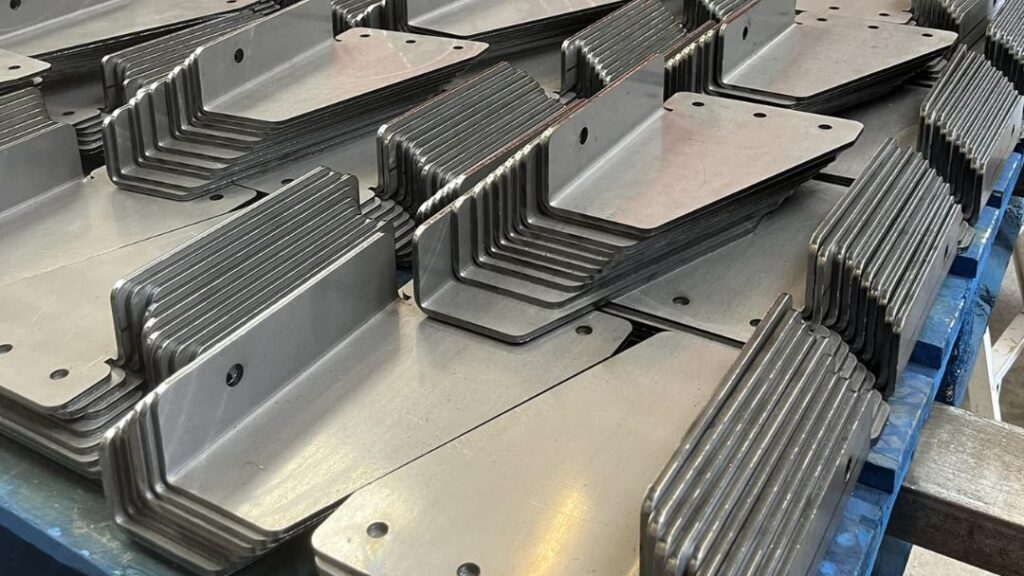 CNC folded brackets