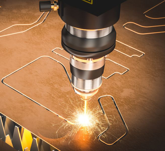 laser cutting thermal heat distortion