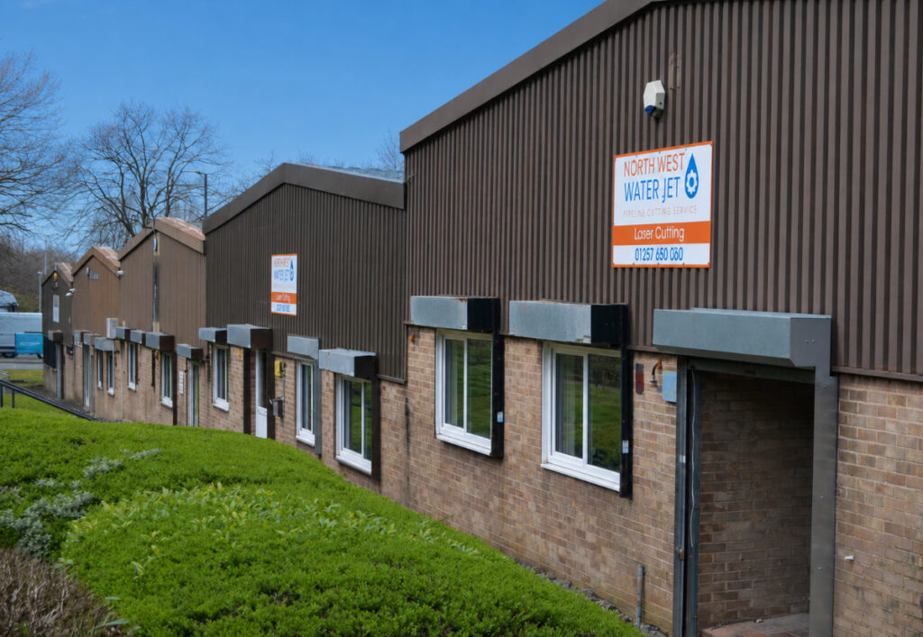 Front entrance to North West Waterjet premises